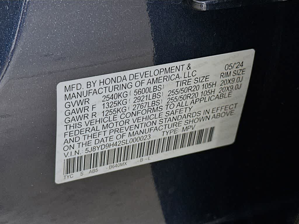Acura MDX 2025 con paquete tecnológico