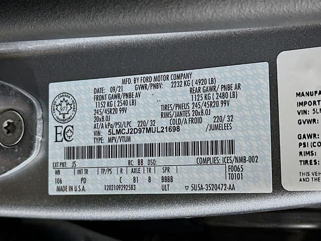 2021 Lincoln Corsair Reserva