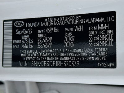 Hyundai Tucson SEL 2024