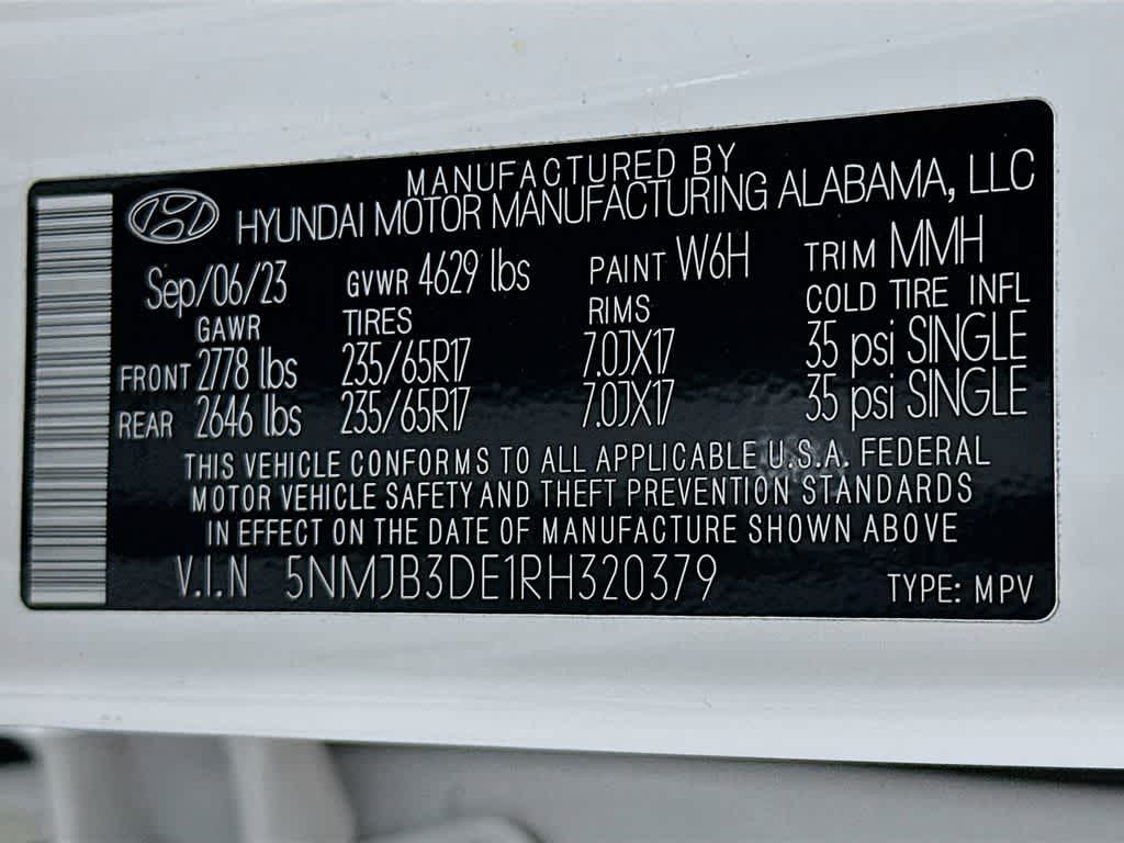 Hyundai Tucson SEL 2024