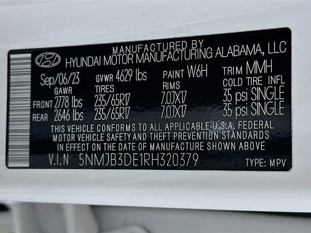 Hyundai Tucson SEL 2024