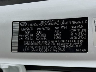 Hyundai Tucson SEL 2024