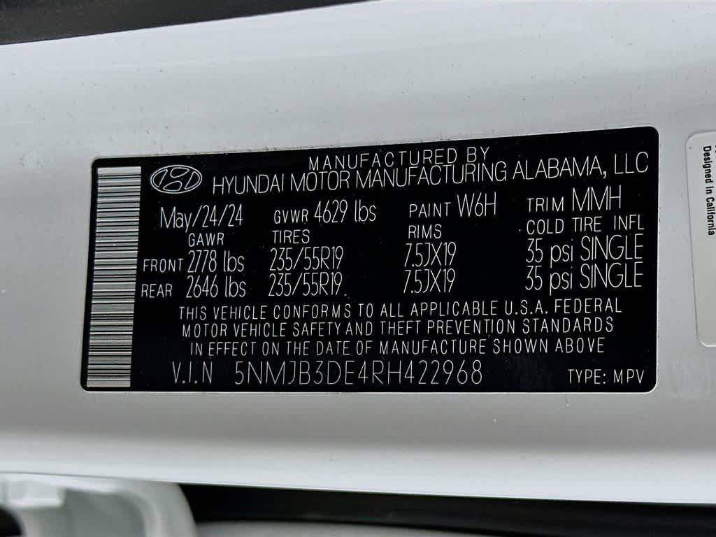 Hyundai Tucson SEL 2024