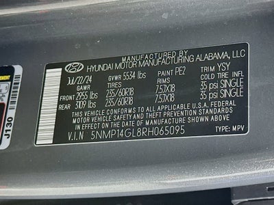 Hyundai Santa Fe SE 2024