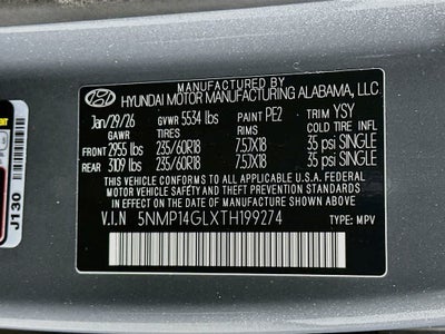 Hyundai Santa Fe SE 2026