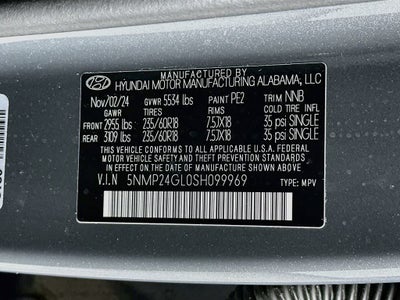 Hyundai Santa Fe SEL 2025