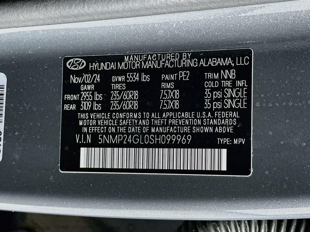 Hyundai Santa Fe SEL 2025