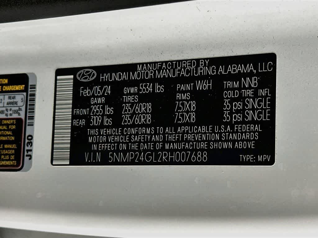 Hyundai Santa Fe SEL 2024