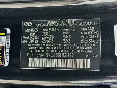 Hyundai Santa Fe SEL 2025