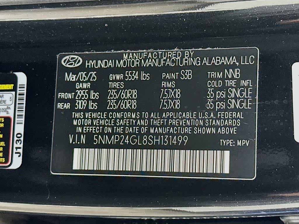 Hyundai Santa Fe SEL 2025