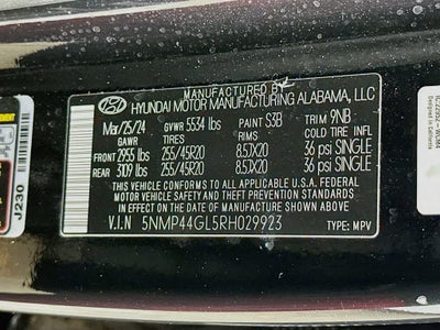Hyundai Santa Fe Limited 2024