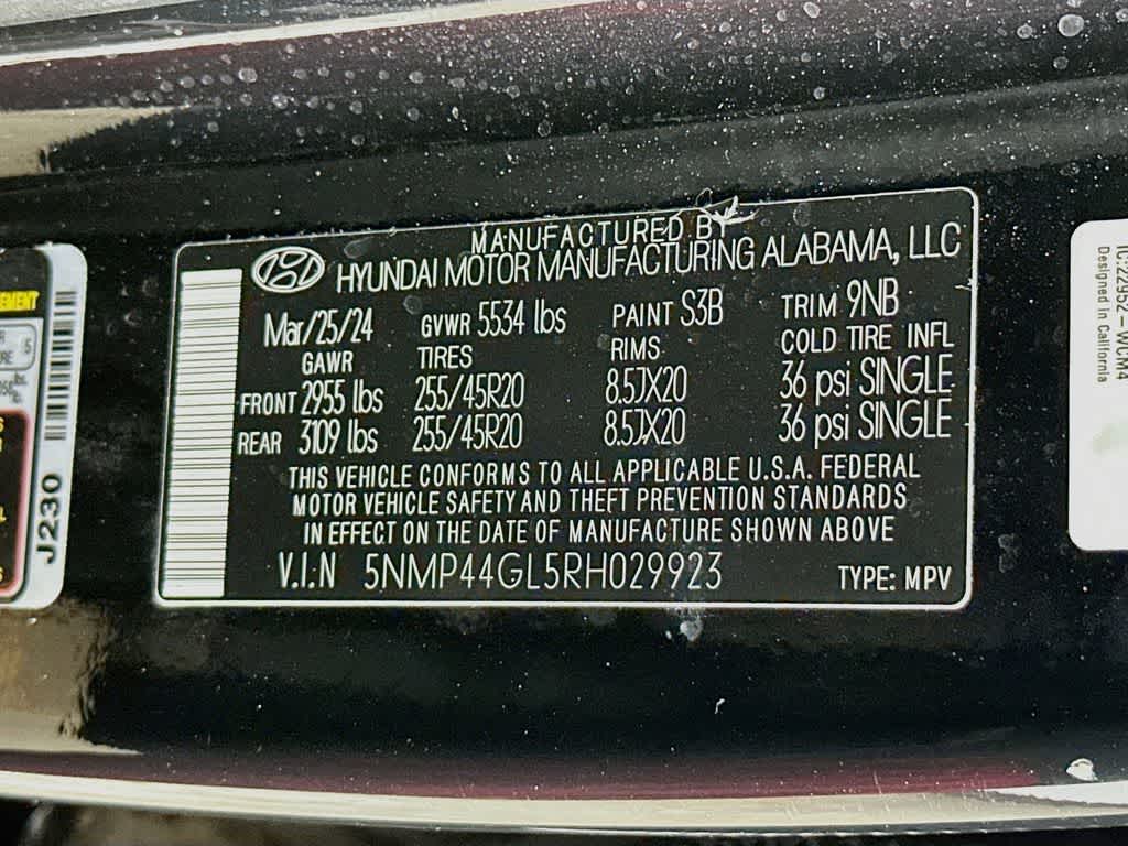 Hyundai Santa Fe Limited 2024