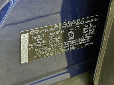 Hyundai Santa Fe SEL 2023