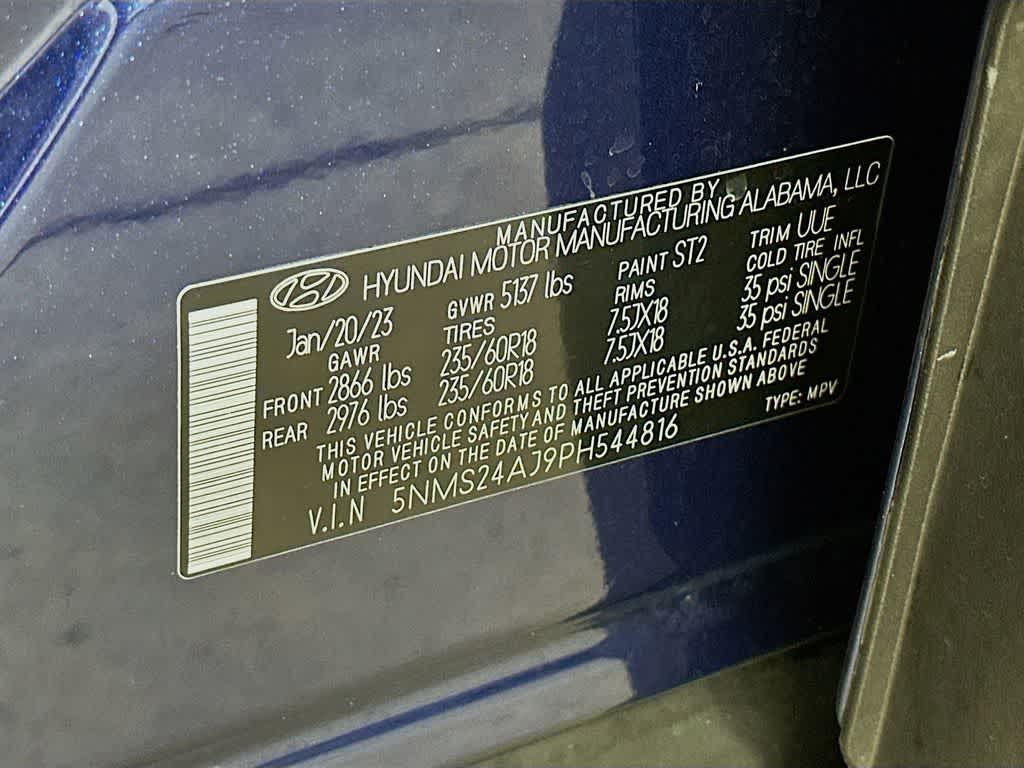 Hyundai Santa Fe SEL 2023