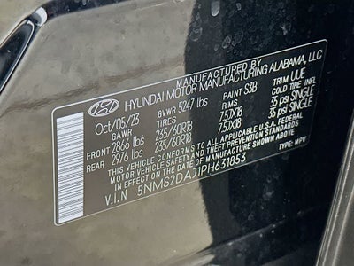 Hyundai Santa Fe SEL 2023