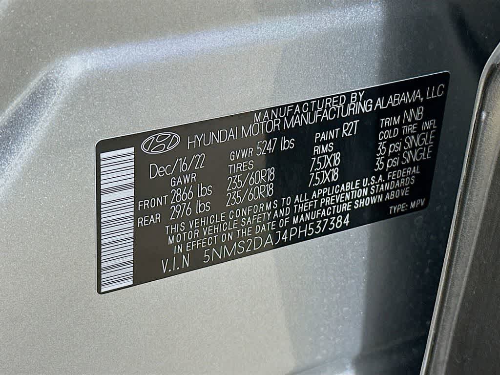 Hyundai Santa Fe SEL 2023