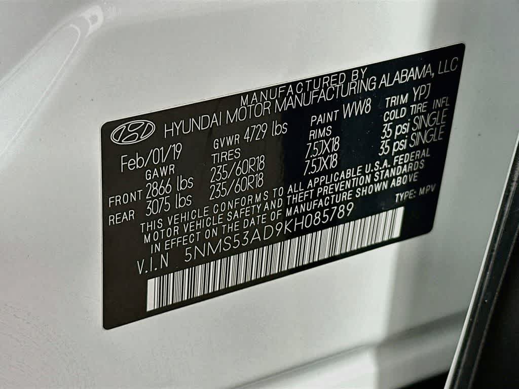 Hyundai Santa Fe Ultimate 2019