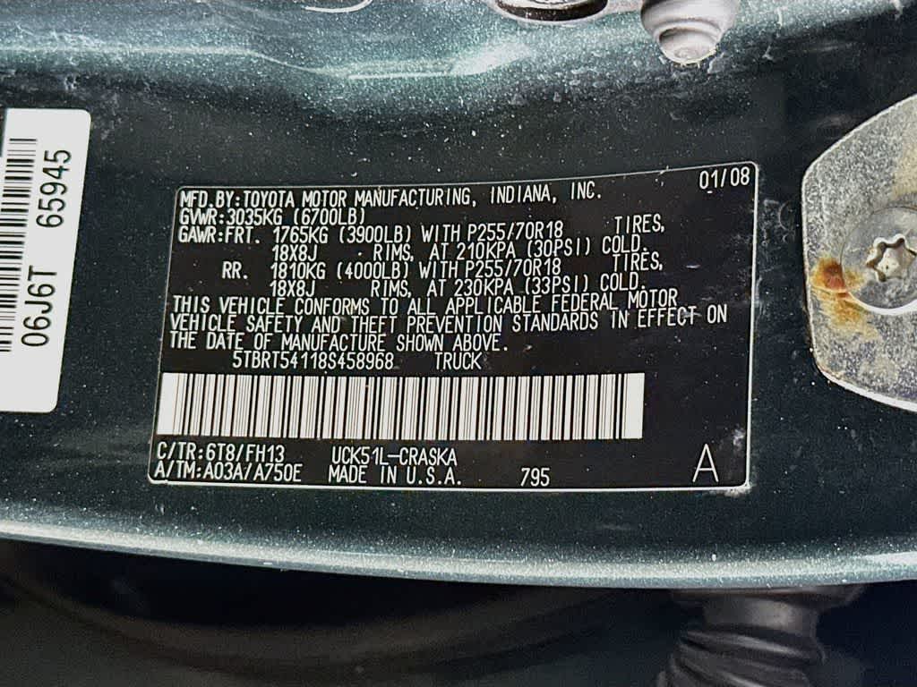Toyota Tundra SR5 de 2008