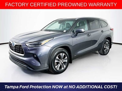 Toyota Highlander Hybrid XLE 2021