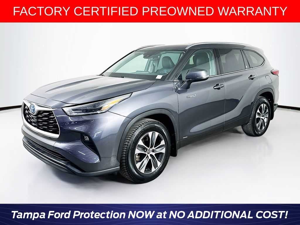 Toyota Highlander Hybrid XLE 2021