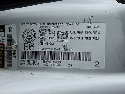 Toyota Tacoma SR 2018