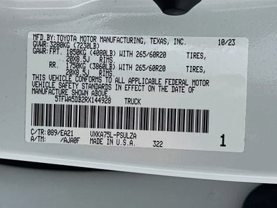 Toyota Tundra Limited 2024