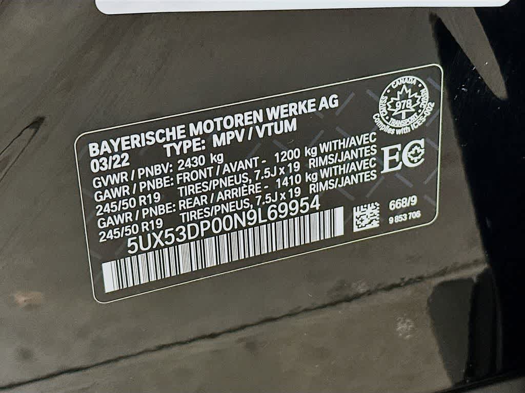 BMW X3 xDrive30i xDrive30i 2022