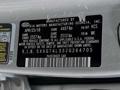 Kia Optima LX 2018