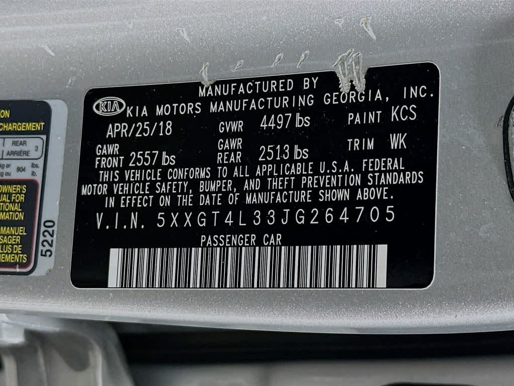 Kia Optima LX 2018