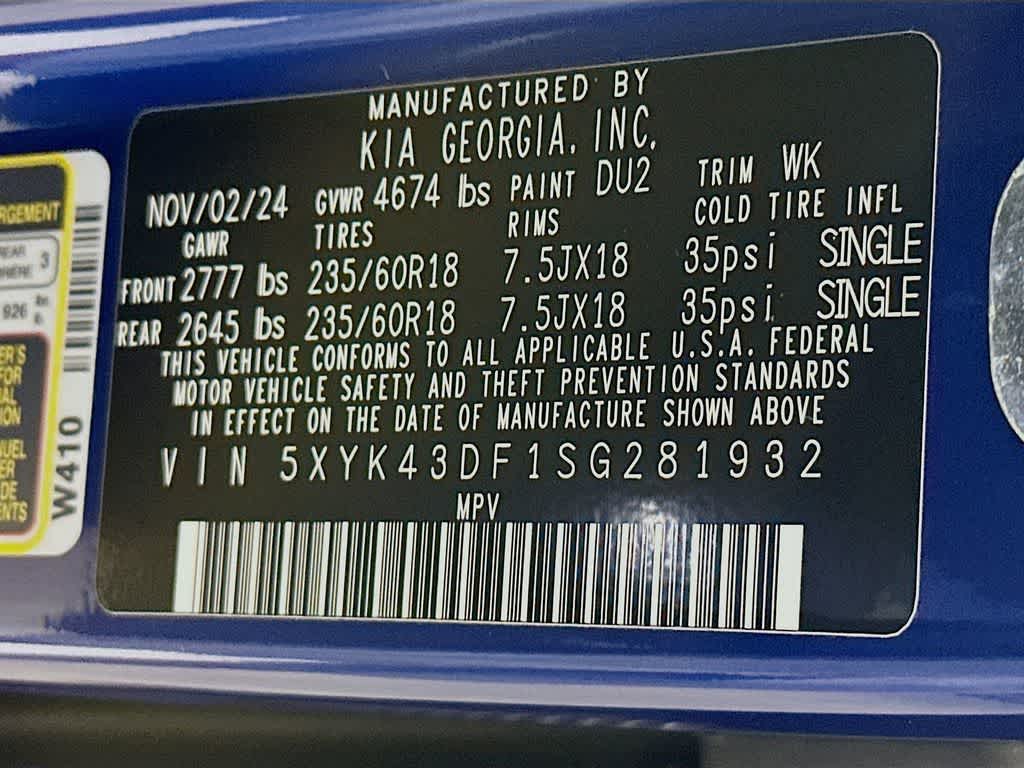 Kia Sportage SX 2025