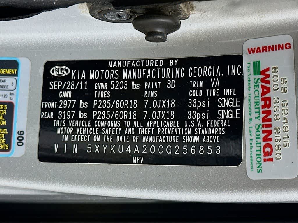 Kia Sorento EX 2012
