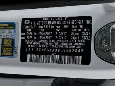 Kia Sorento LX 2020