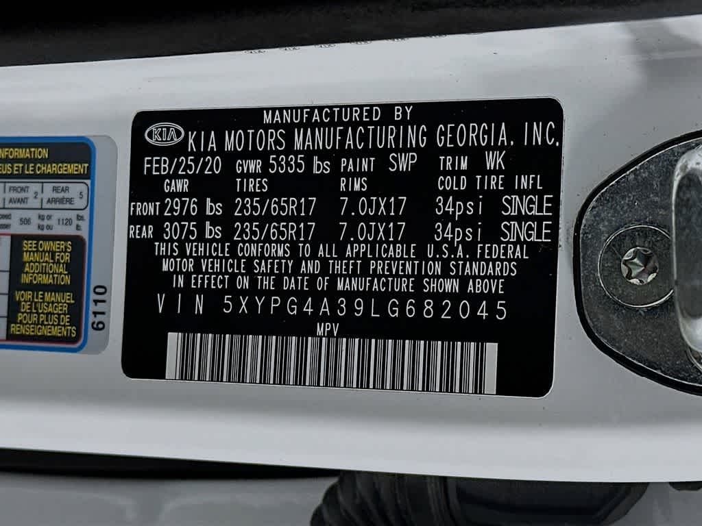 Kia Sorento LX 2020