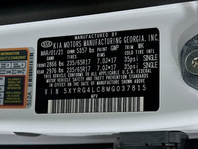 Kia Sorento LX 2021