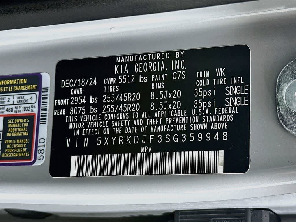 Kia Sorento X-Line SX Prestige 2025