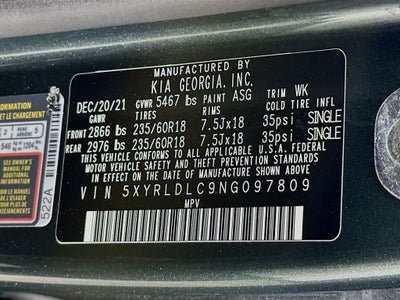 Kia Sorento X-Line S 2022