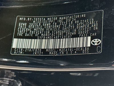 Toyota Corolla LE 2024