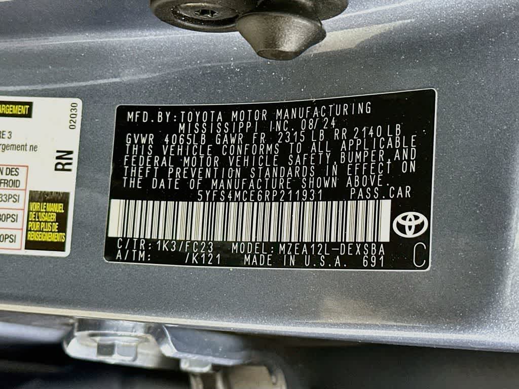 Toyota Corolla SE 2024