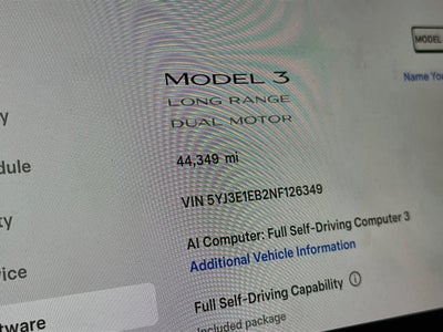 Tesla Model 3 Long Range 2022