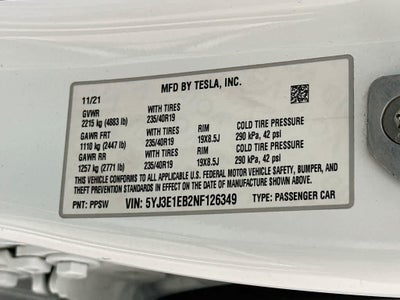 Tesla Model 3 Long Range 2022