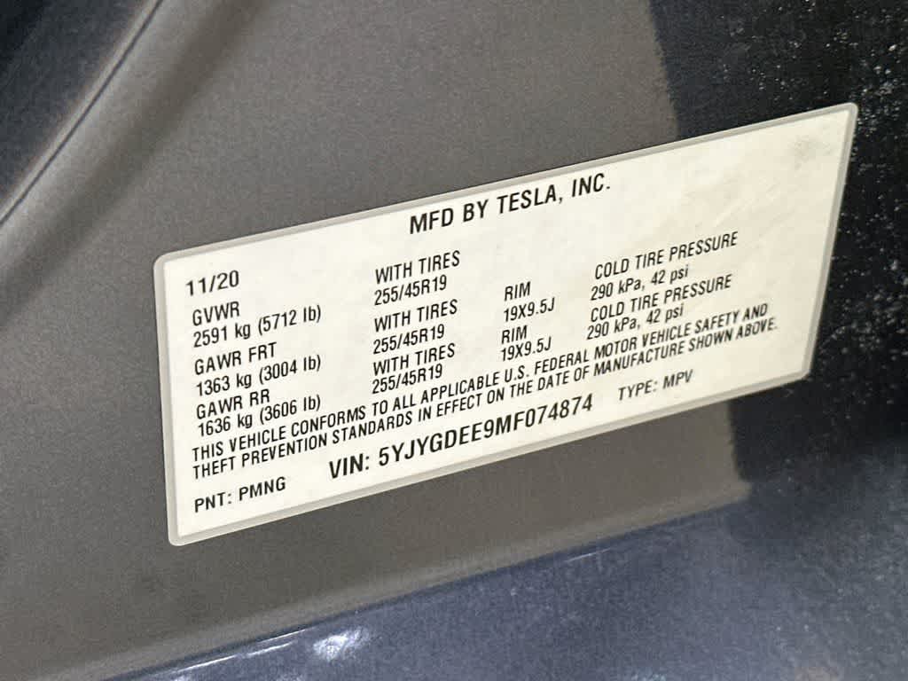 Tesla Model Y Long Range 2021