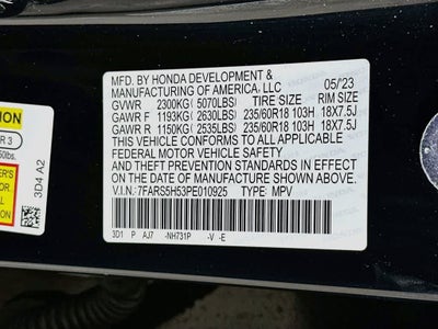 Honda CR-V Hybrid Sport 2023