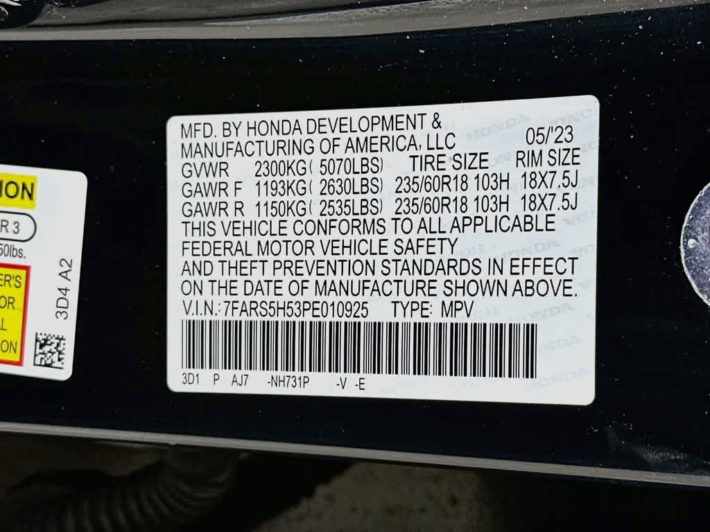 Honda CR-V Hybrid Sport 2023