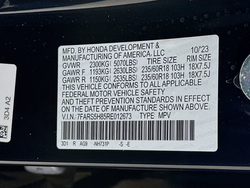 Honda CR-V Hybrid Sport-L 2024
