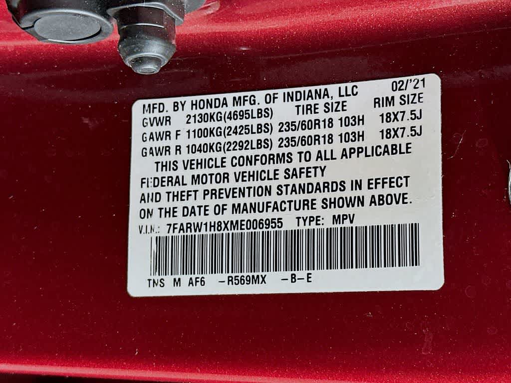 Honda CR-V EX-L 2021