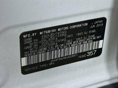 Mitsubishi Outlander Sport Base 2019