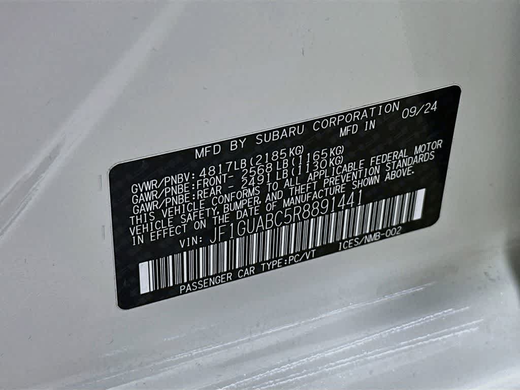 Subaru Impreza Base 2024