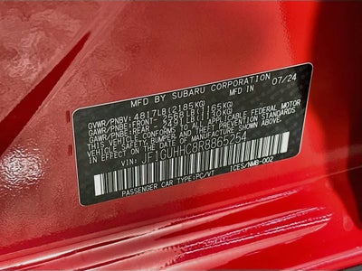 Subaru Impreza RS 2024