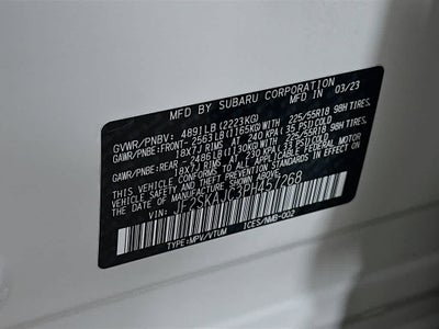 Subaru Forester Sport 2023
