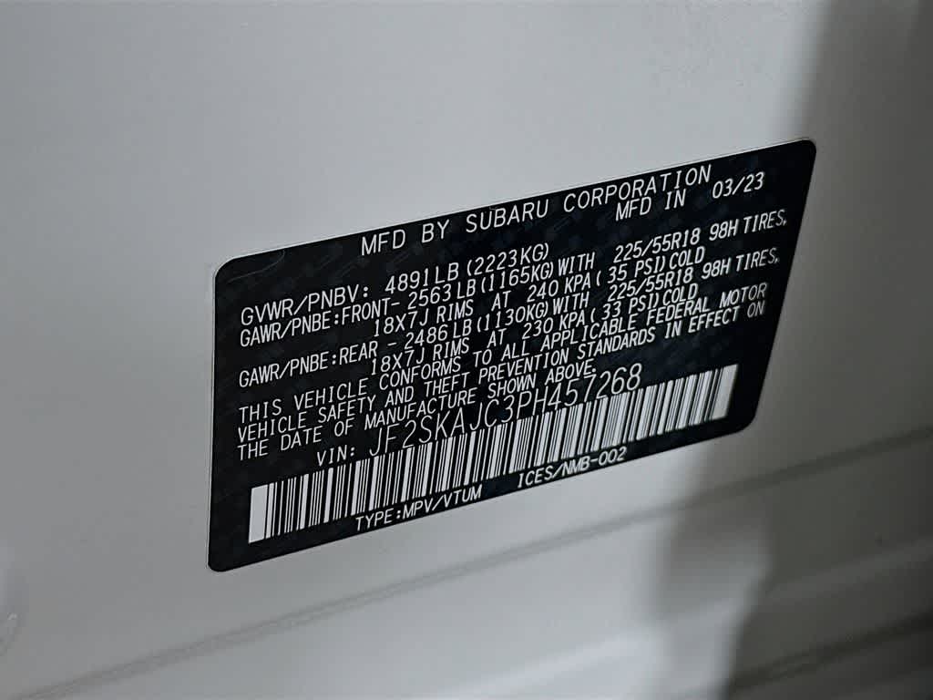Subaru Forester Sport 2023